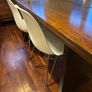 Mid century style chairs with table Image 3