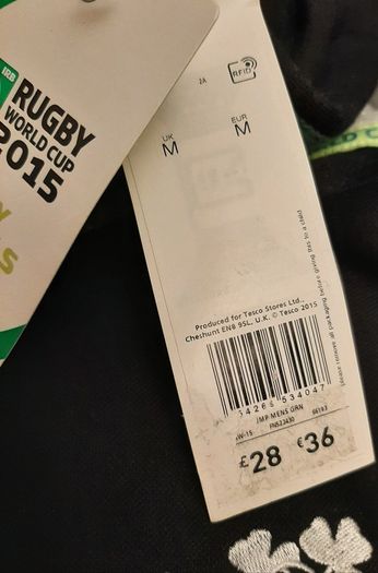 New Irish rugby hoodie