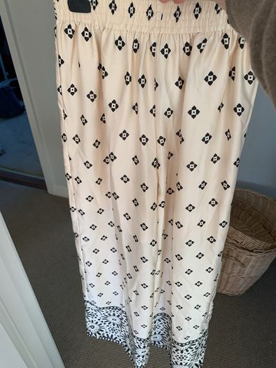 satin trousers