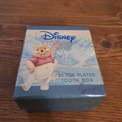 Disney Winnie the Pooh Piglet Silver Plated First Tooth Box