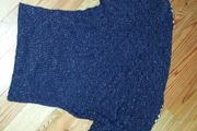 Navy / silver jumper