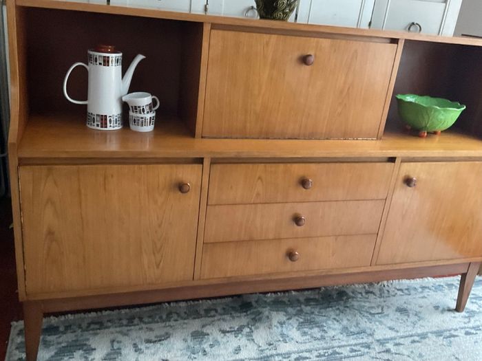 Mid century teak side board in VGC