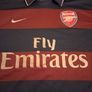 Arsenal Jersey. Official Arsenal Nike Mens Third Jersey From Season 2007/2008. Authentic Original From The Time. Not A Modern Day Remake. Image 3