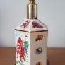Vintage "Pointers of London & Edinburgh" porcelain  table lamp with wooden base and horse racing theme  height 30cm Image 8