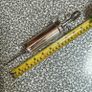 Vintage stainless chrome medical device  "Fannin Dublin" ear syringe  horror prop Image 2