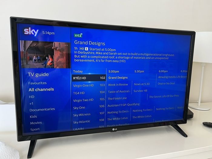 LG 32 inch flatscreen TV - 32LJ510B