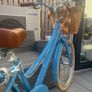 24" Hartington Blue Bike with basket Image 4