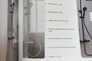 Cascade shower valve