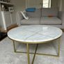 Stone Round Coffee Table Image 3