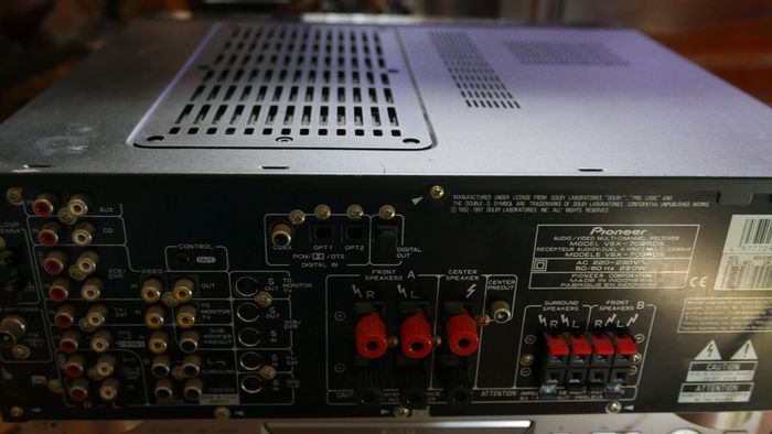 Pioneer Vsx-709rds Audio Video Receiver Tested +remote