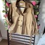 trench Bnwt size small trench coat jacket size small compania fantastica Image 2