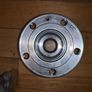 Rear right wheel bearing + splash guard heat shield Image 3