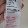 The Collection Debenhams white with floral overlay dress Sz 14 Image 6