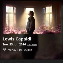 Lewis Capaldi x 3