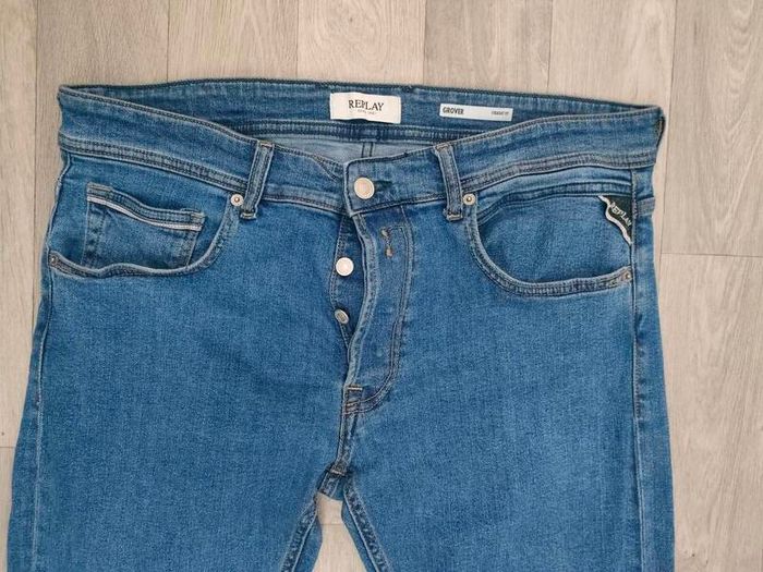 Replay Grover Straight Fit Jeans Mens W35 L31