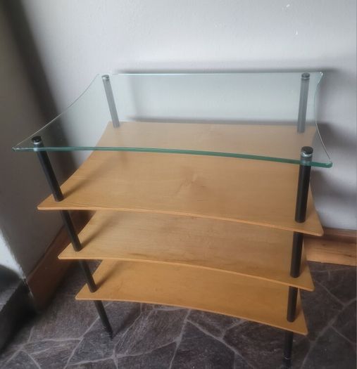 Quadraspire Q4 HiFi Rack 4 Tier with Glass Top