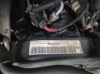 Volkswagen Skoda 1.6tdi DCX Engine 14 on, can be seen running SEAT Audi @ OCG