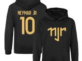 Kids Neymar Jr Inspired Soccer Hoodie Jumper footy merch Jumper Neymar Jr Merch Boys Girls Gift Top Tee 5-13yrs Number 10 # 10