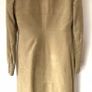 Karen Millen Satin Lined Suede Leather Duster Coat - Beige. Image 8