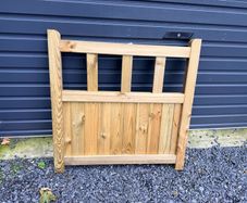 wooden gate