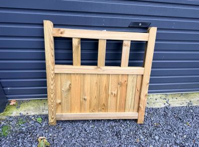 wooden gate