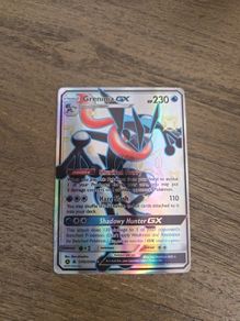 Pokemon card Greninja Gx