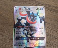 Pokemon card Greninja Gx