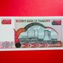 Zimbabwe  500 Dollars  2001   PICK  10  Verified Under Uv Light.  ( Uncirculated ) Image 2