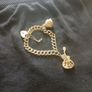 ladies vintage silver charm bracelet Image 8