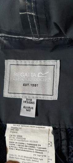 Regatta rain jacket 9-10