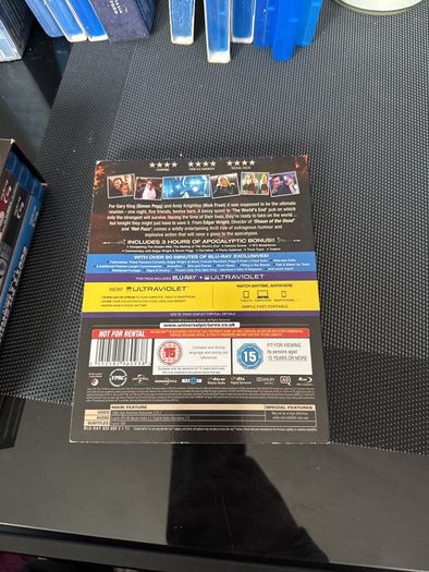 Edgar Wright Collection Blu Rays