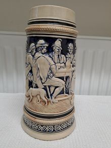 Vintage German beer stein large