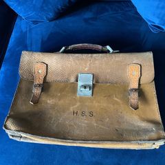 Vintage leather Satchel/Briefcase