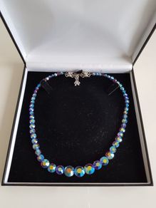 Aurora Borealis Vintage Necklace