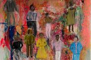 Original Abstract Painting Dublin Figurative Art Production Company Film TV