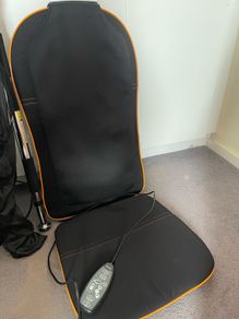 Electric massage cushion seat