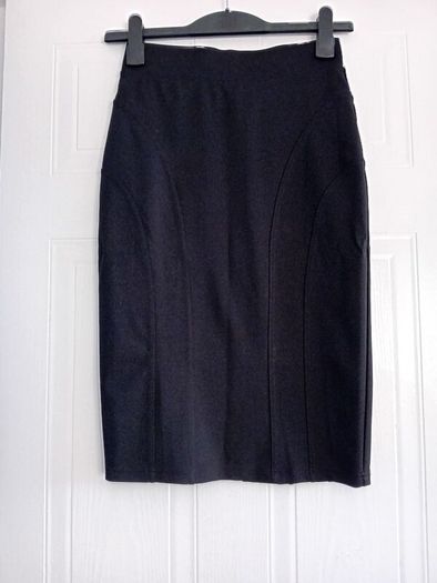 Black Stretch Skirt S