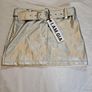 I.Am.Gia Silver Metallic Mini Skirt Image 3