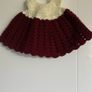 crochet baby dress headband and little socks Image 10