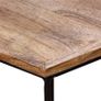 Coffee Table Solid Mango Wood 48x48x40 cm Image 9
