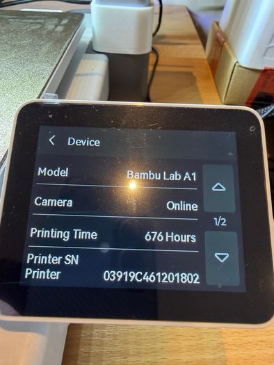 Bambulab A1 ams combo with top mount