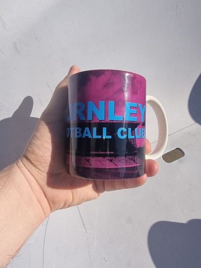 Burnley FC mug.