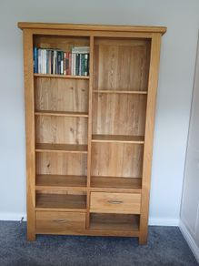 Oak bookcase