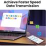 USB Bluetooth Adapter Bluetooth Dongle 5.4 Adapter for PC Bluetooth Receiver & Transmitter for Bluetooth Keyboard/Mouse Image 6