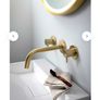 JustTaps JTP vos bath/basin spout brushed brass.250mm Image 2