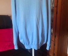Kilkee Andre Light Blue Sweatshirt Jumper NWT Oversized Casual XL