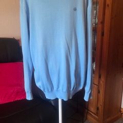 Kilkee Andre Light Blue Sweatshirt Jumper NWT Oversized Casual XL
