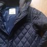 SALE E15  Navy Zara Winter Coat.  Age 13-14 Image 5