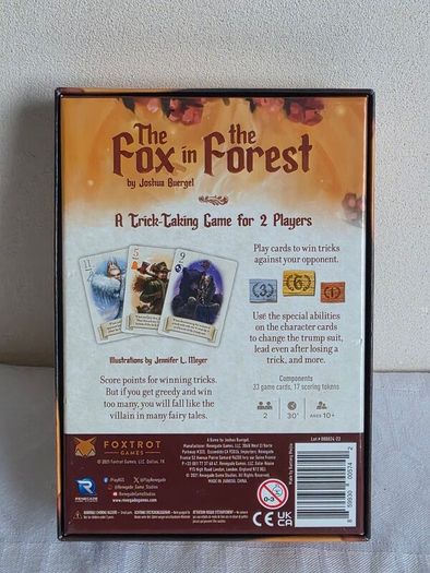 Boardgames (Duel, Lost Cities, Fox In The Forest & Jumanji)