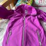 Girls Pink Coat Image 2